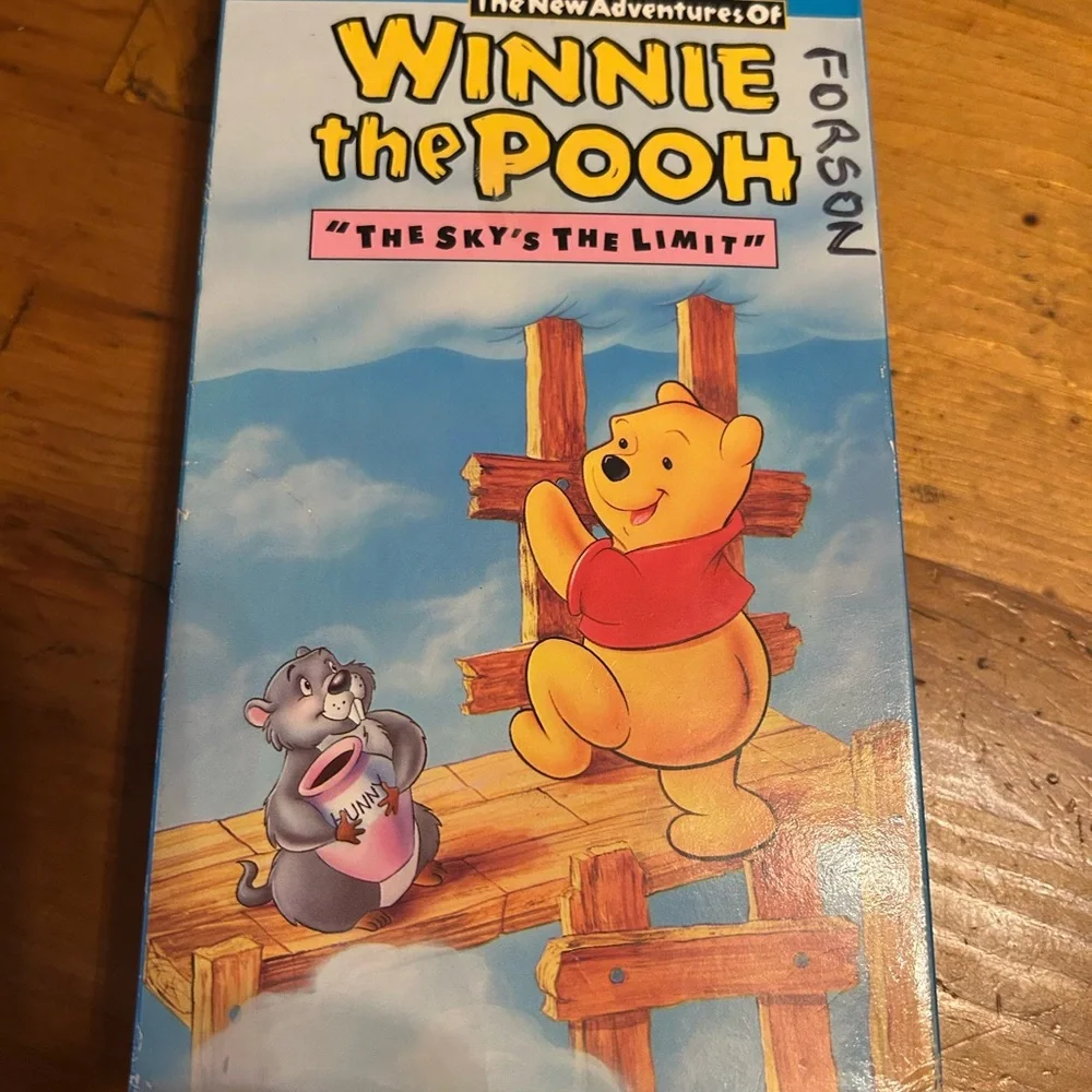 Winnie the POOH learning collection of VHS movies lot of three
